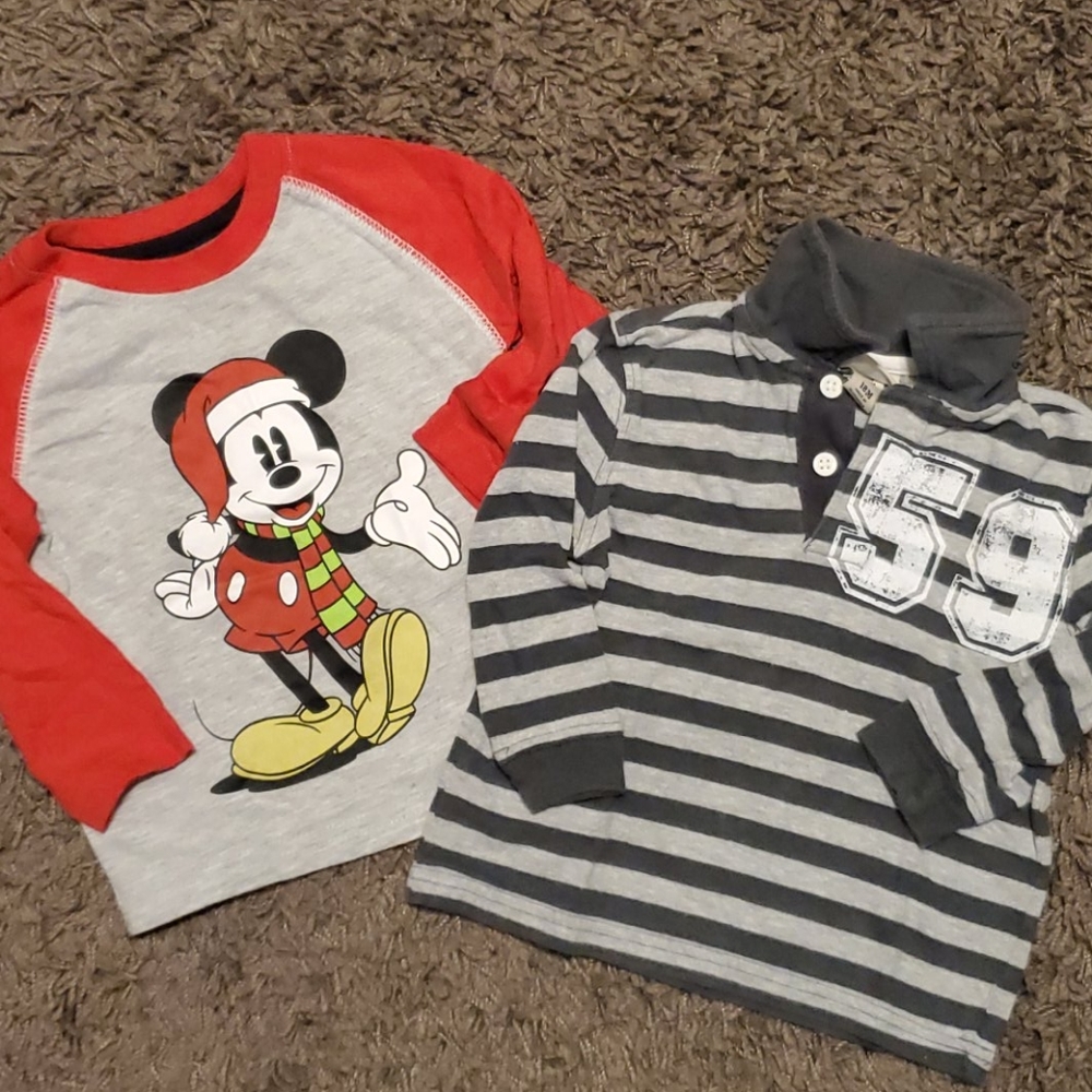 2 pack 18M long sleeve shirts